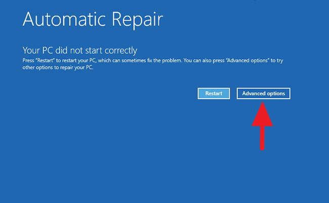 8 ways to open Advanced Startup Options on Windows 10 Picture 17