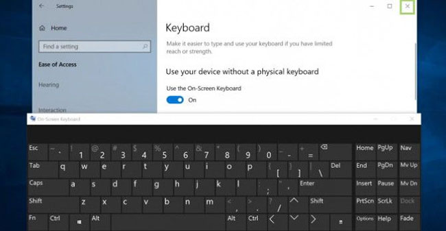 8 ways to open virtual keyboard on Windows 10 - TipsMake.com