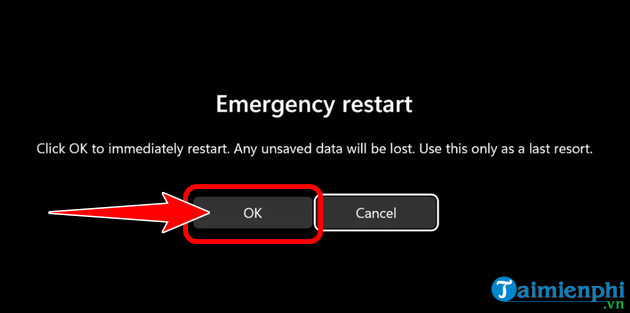 8 Ways to Restart a Windows computer, restart when it crashes or freezes Picture 16