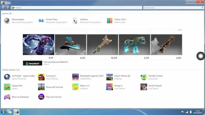 Picture 8 of 8 Windows emulators for browsers