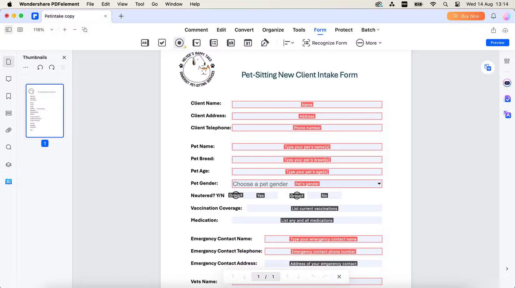 9 Apps to Turn PDF Files into Fillable Forms Picture 4