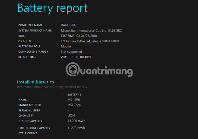 9 Best Tools to Analyze Laptop Battery Health Picture 1