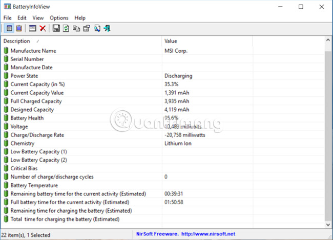 9 Best Tools to Analyze Laptop Battery Health Picture 2