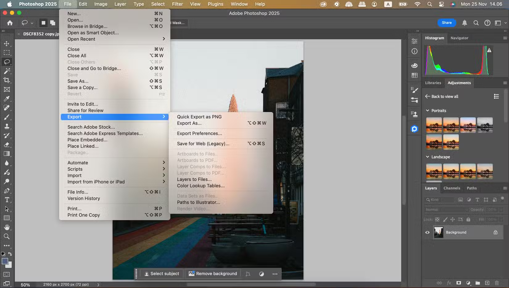 9 ways to fix the error of not being able to save files as JPEG or PNG in Photoshop Picture 9