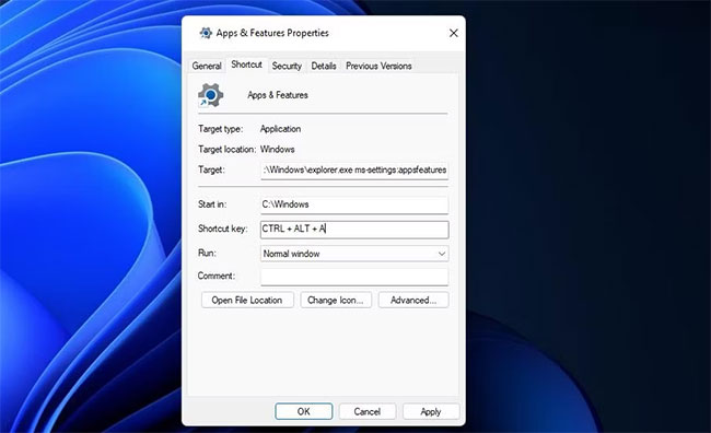9 ways to open Apps & Features tool on Windows 11 Picture 11