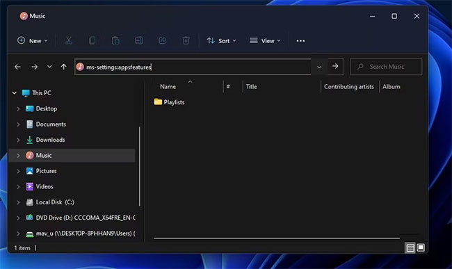 9 ways to open Apps & Features tool on Windows 11 Picture 5