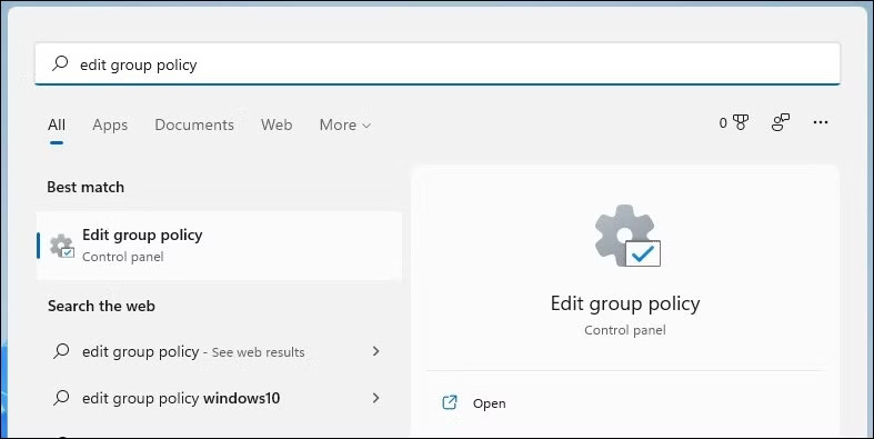 9 Ways to Open Local Group Policy Editor on Windows 11 Picture 1