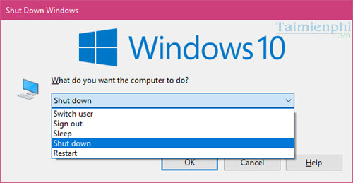 Picture 19 of A compilation of the fastest ways to shut down Windows 10.