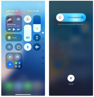Picture 2 of A compilation of ways to turn off your iPhone in iOS 18.