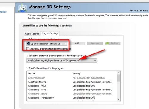 Picture 12 of A comprehensive guide on how to fix black screen or black display issues when recording videos with OBS.