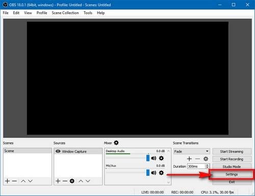 Picture 5 of A comprehensive guide on how to fix black screen or black display issues when recording videos with OBS.
