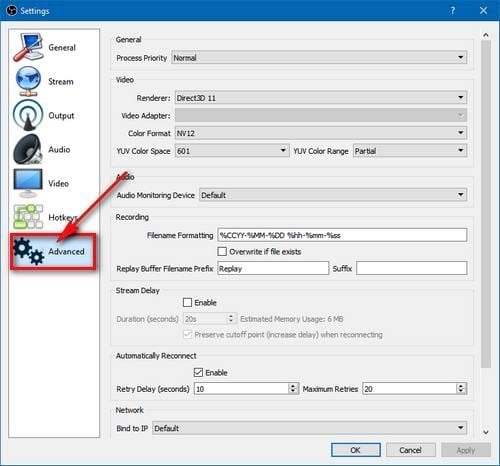 Picture 6 of A comprehensive guide on how to fix black screen or black display issues when recording videos with OBS.