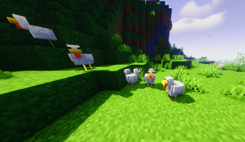A comprehensive guide to the different Chicken variations in Minecraft and how to find them. Picture 3
