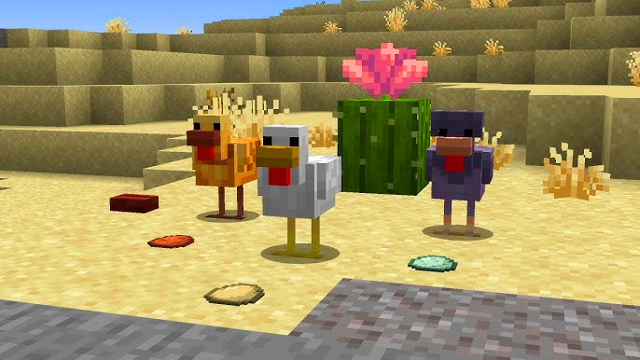 A comprehensive guide to the different Chicken variations in Minecraft and how to find them. Picture 4