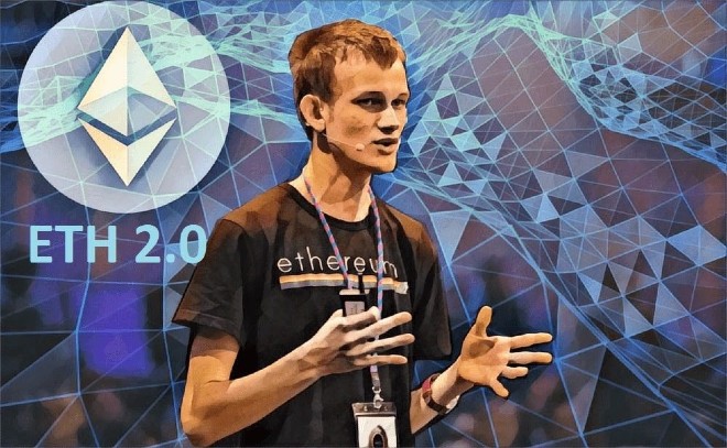 A portrait of Vitalik Buterin - the world's youngest cryptocurrency billionaire. Picture 1