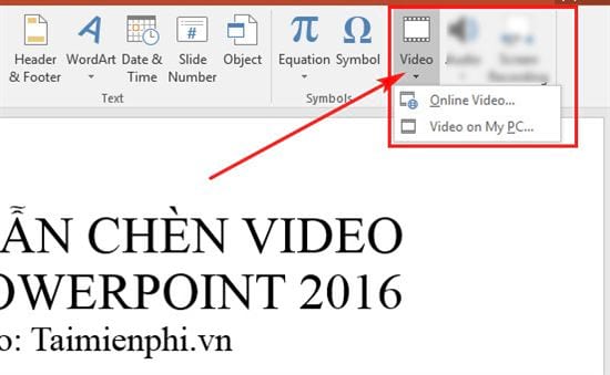 images 2 of A quick guide to inserting videos into PowerPoint 2016.