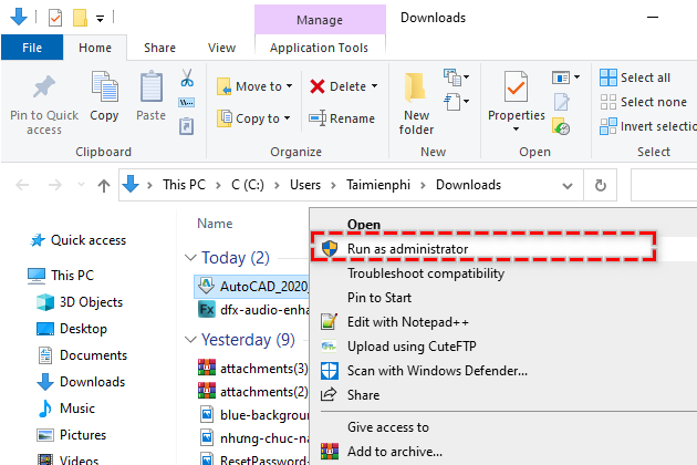 Picture 3 of A simple and easy guide to downloading and installing AutoCAD 2020.