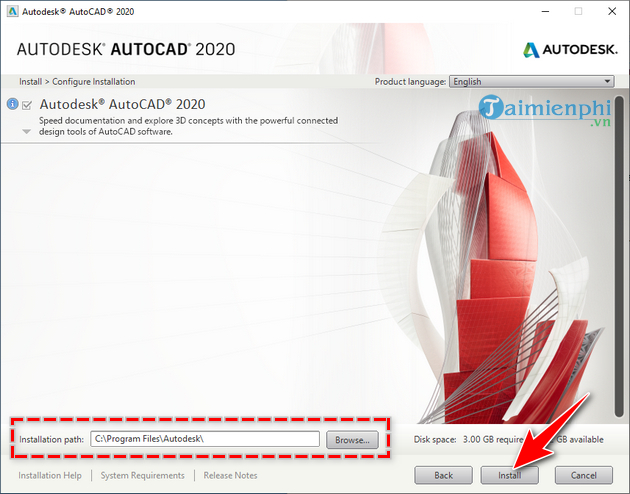 Picture 7 of A simple and easy guide to downloading and installing AutoCAD 2020.