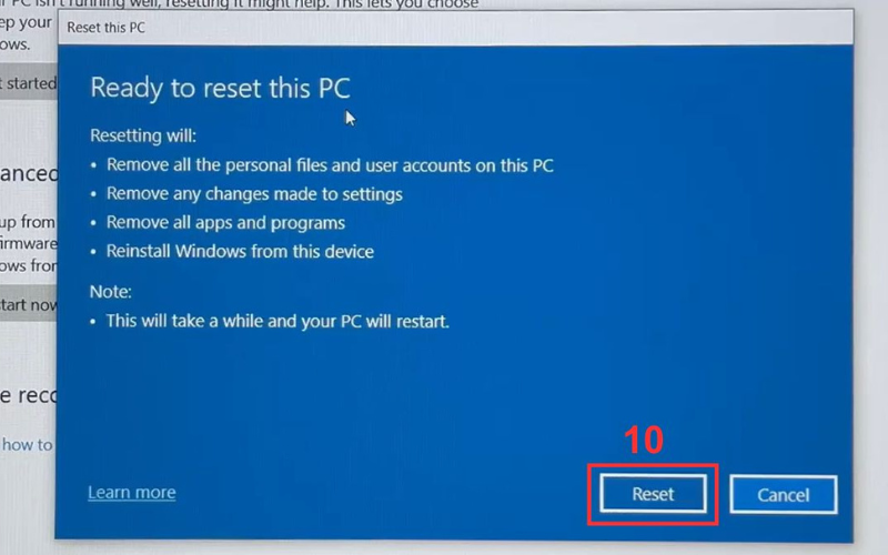 images 10 of A simple, detailed, and safe guide to installing Windows on a laptop, perfect for beginners.