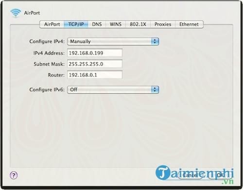 Picture 1 of A simple guide to setting a static IP address on a MacBook.