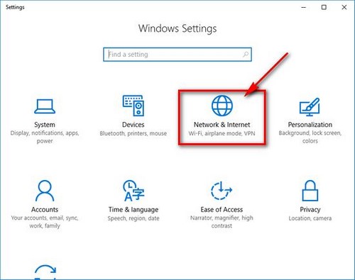 Picture 1 of Enable 'Metered Connection' control on Windows 10