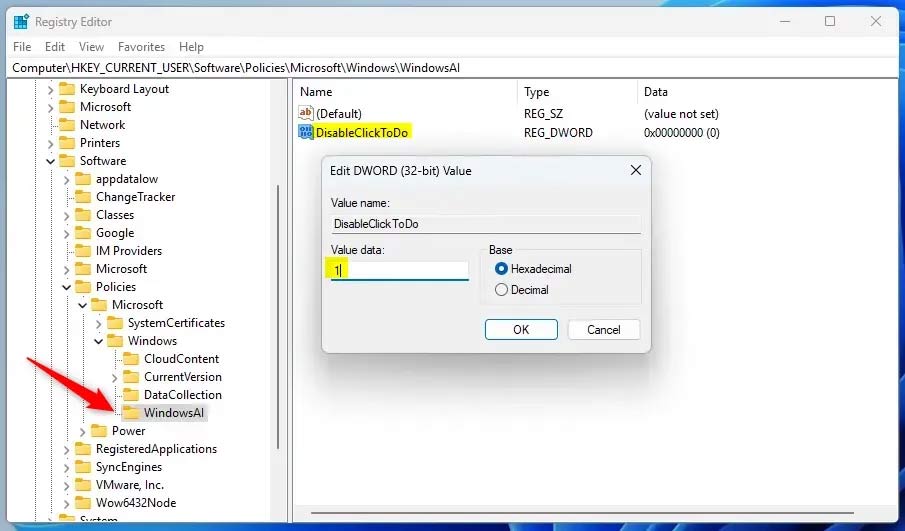 Instructions for activating Click to Do Windows 11 Picture 4