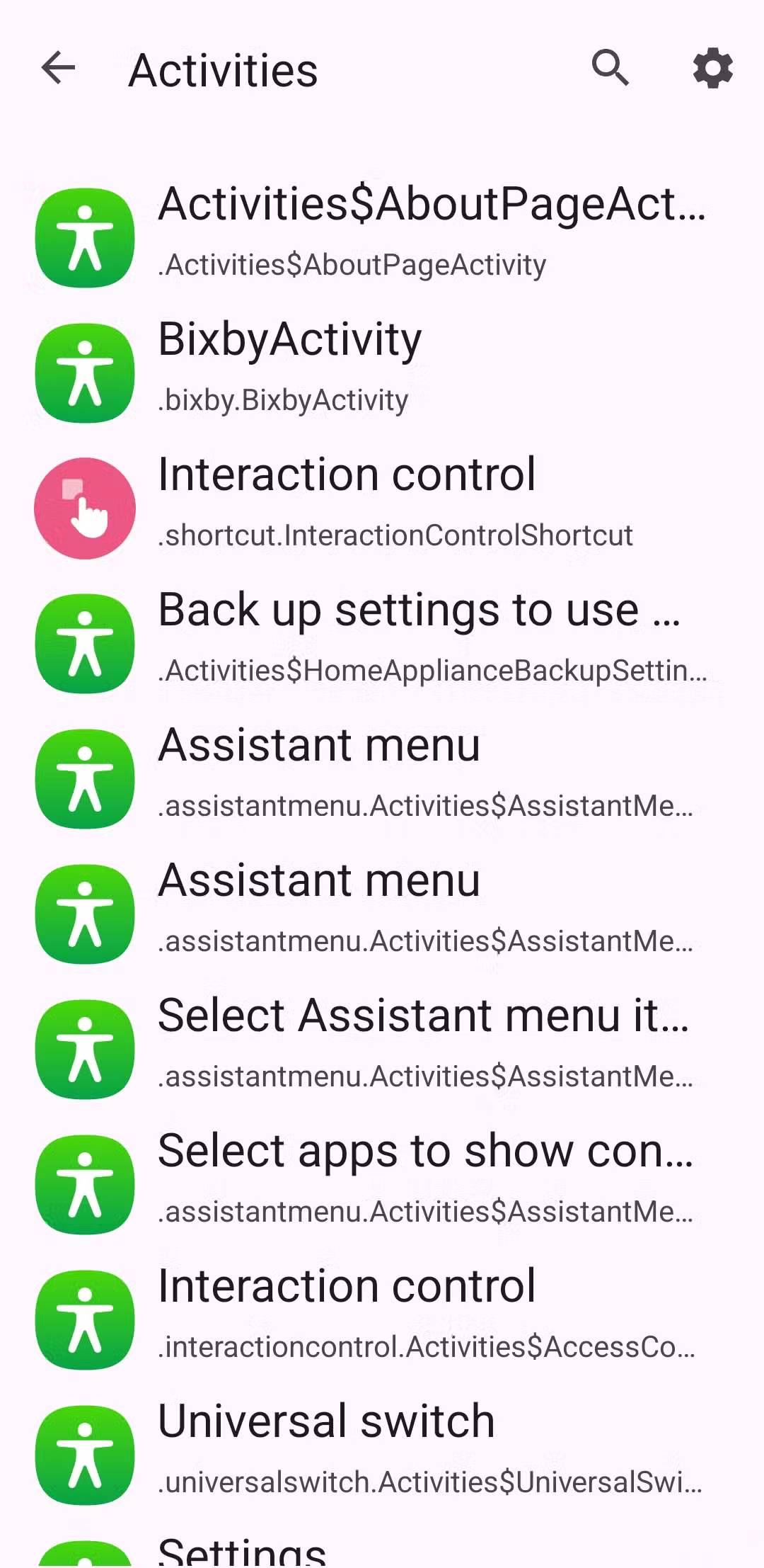 Activity Launcher - Application to create shortcuts on home screen Picture 2