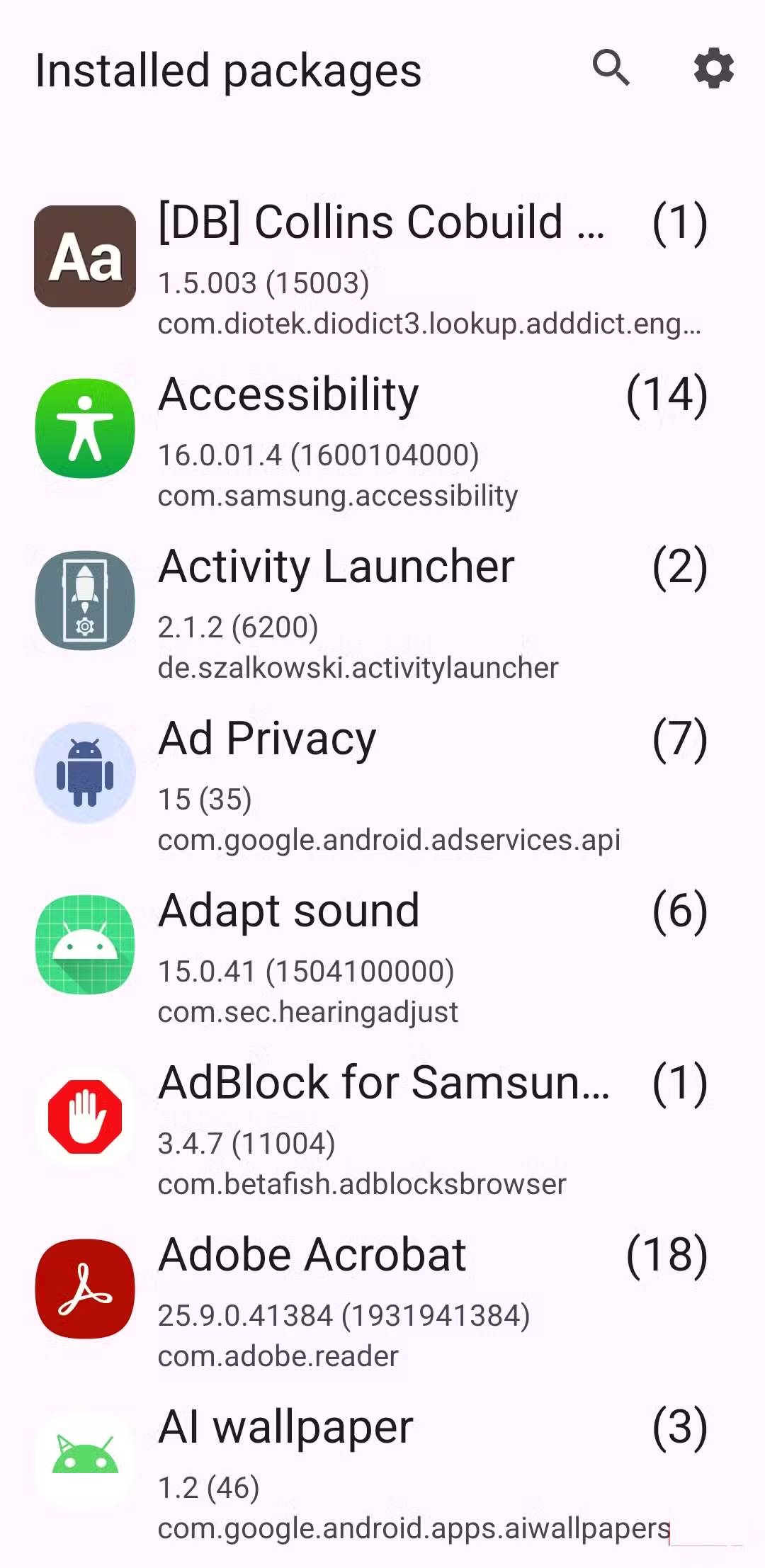 Activity Launcher - Application to create shortcuts on home screen Picture 4