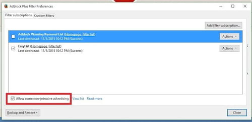 Picture 3 of Adblock and Adblock Plus: What are the differences? Which extension should you use?
