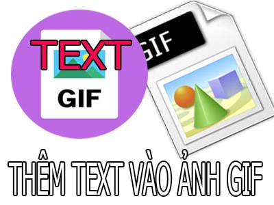 Picture 1 of Add text to GIF images, add text to animated images.