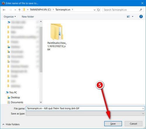 Picture 8 of Add text to GIF images, add text to animated images.