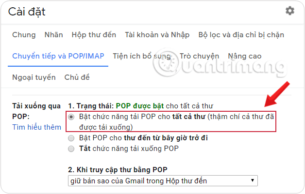 images 3 of Add your Gmail account to Outlook with POP.