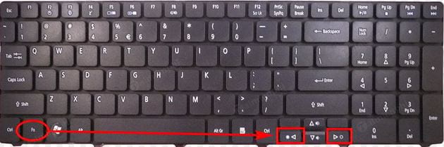 Picture 2 of Adjust screen brightness on Acer laptop.