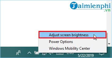 Picture 5 of Adjust screen brightness on Acer laptop.