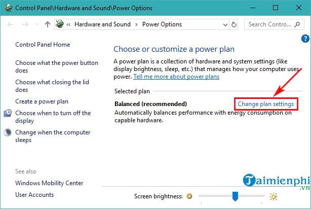 Picture 6 of Adjust screen brightness on Acer laptop.