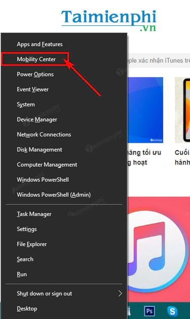 Picture 3 of Adjusting screen brightness on an Asus laptop.