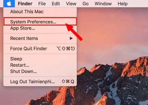Picture 4 of Adjusting the screen brightness on a Macbook laptop.