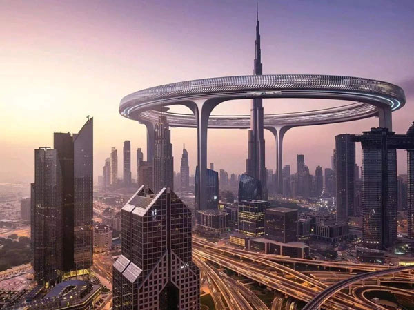 Admire Downtown Circle - the 'circular city' in the sky with a circumference of 3,000m surrounding the Burj Khalifa tower Picture 4