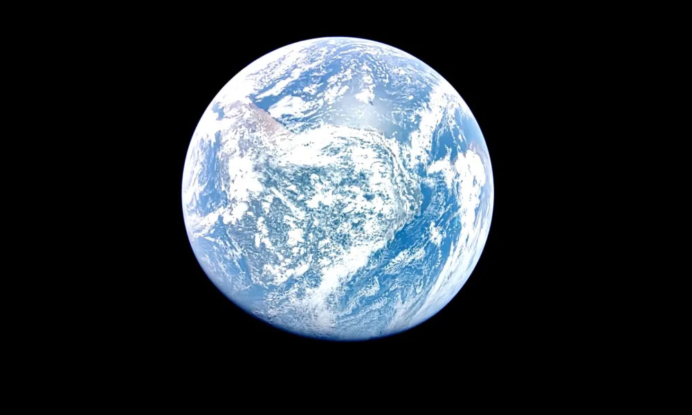 Admire the beautiful images of Earth taken by the Blue Ghost spacecraft Picture 1