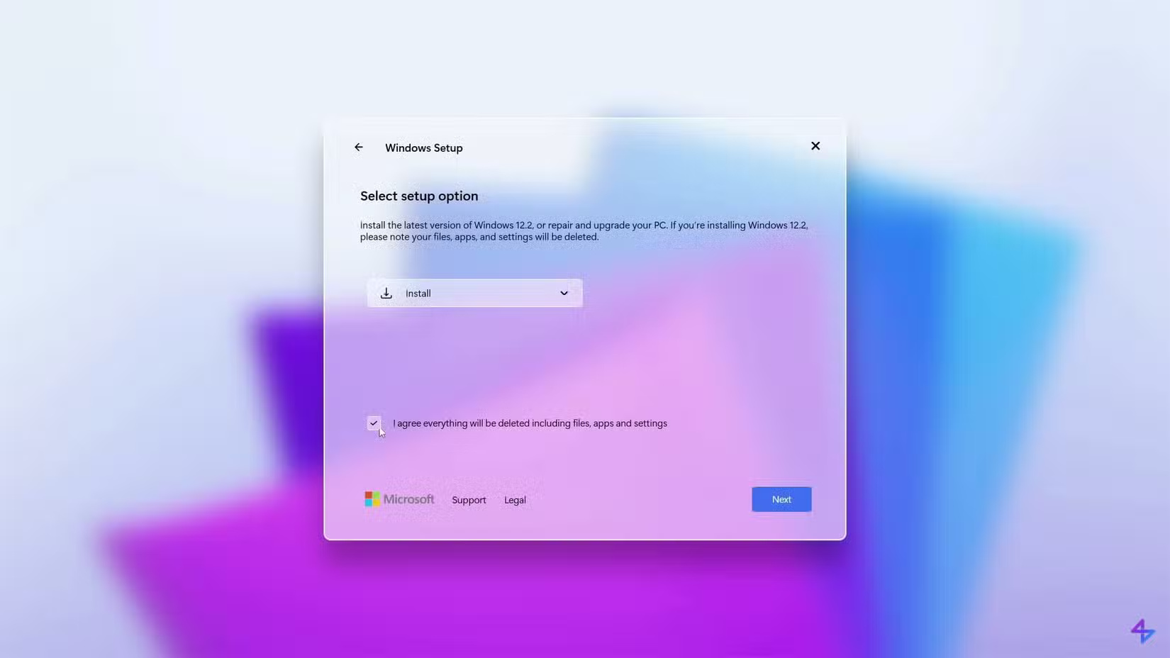 Check out the Liquid Glass design for Windows 12 Picture 1