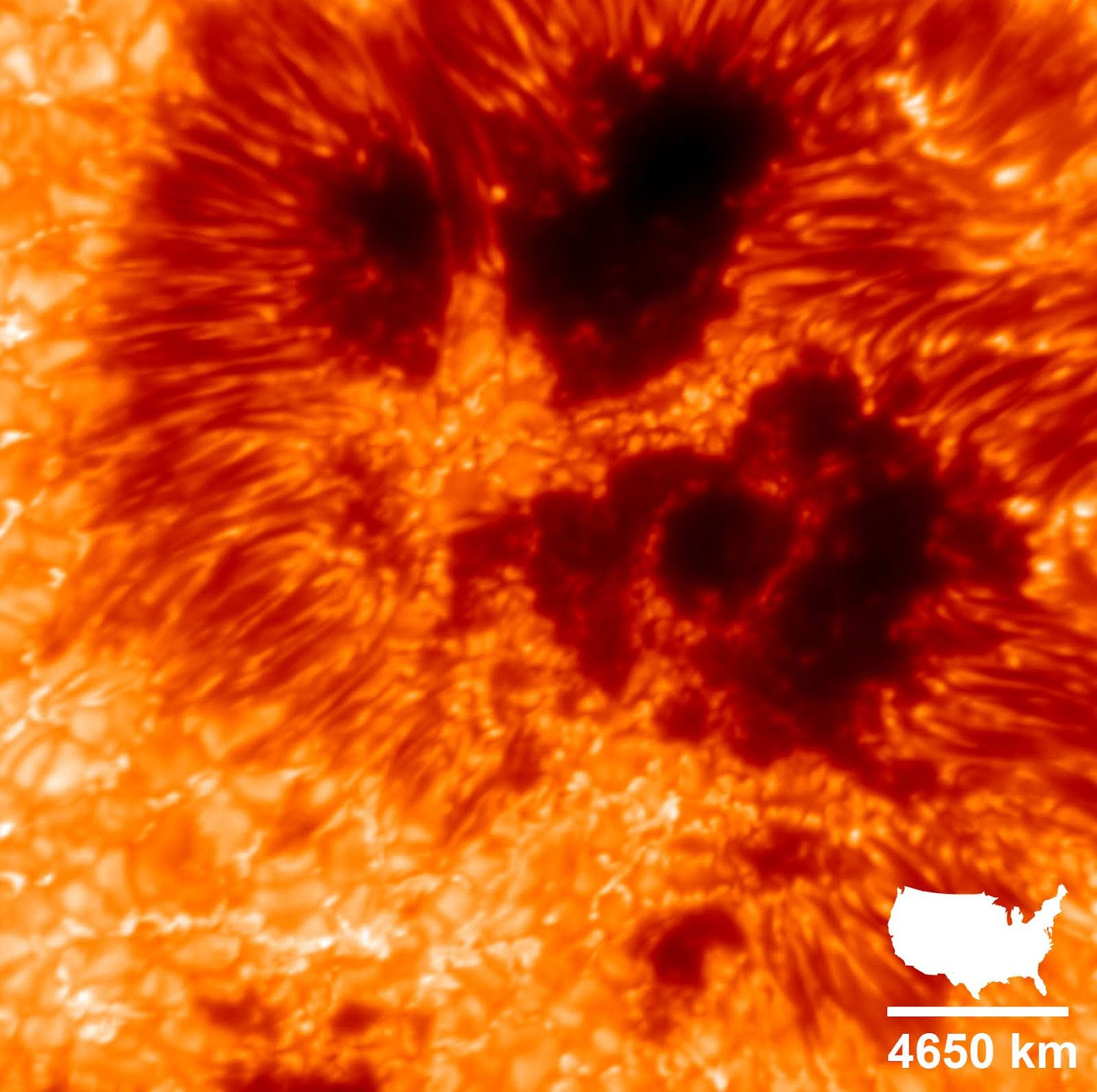 Admire the 'scary face' of the Sun through ultra-modern astronomical equipment Picture 1