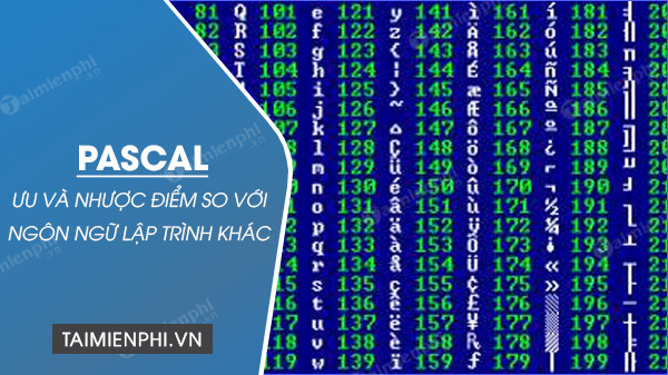 Picture 1 of Advantages and disadvantages of Pascal compared to other programming languages.