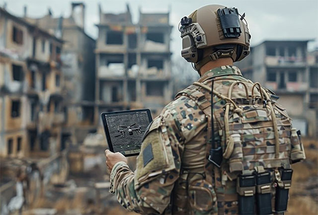 AI is being deployed effectively in modern warfare, but it will not be able to replace humans. Picture 2