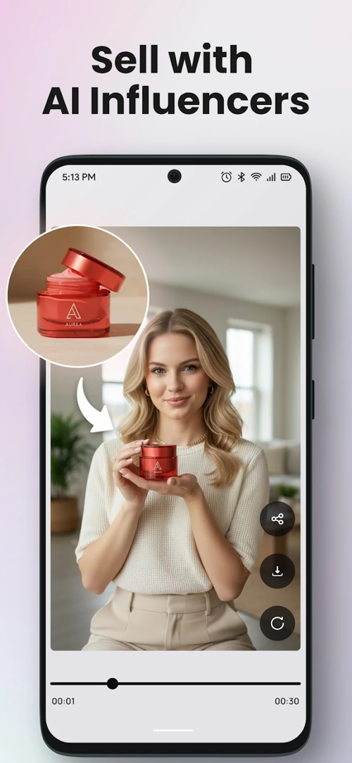 AI Logo Maker, AI Design: Hexa Picture 1