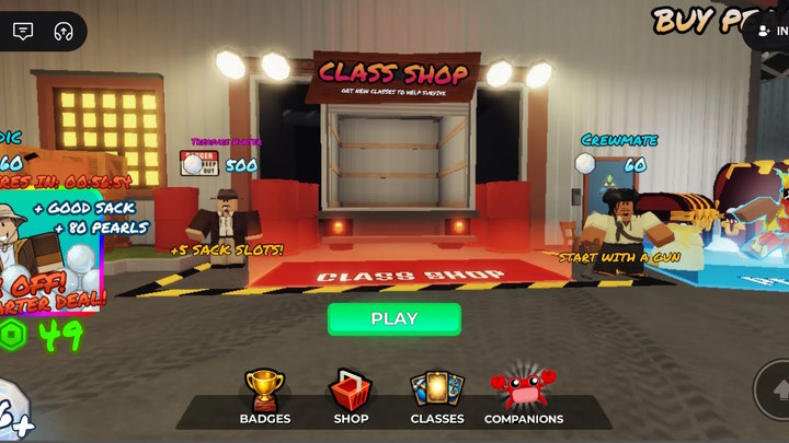 images 2 of All character classes in 100 Days of Sea