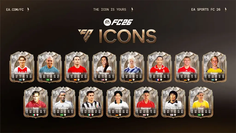 All ICONS in FC 26 Online Picture 2