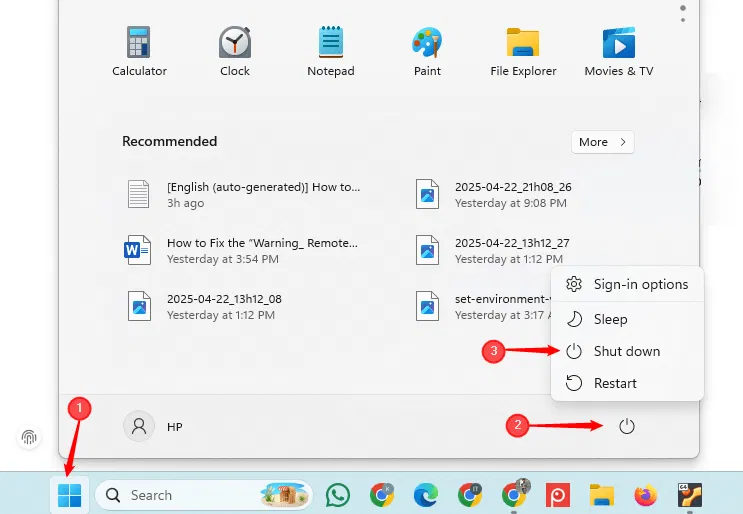 All the ways to shut down your Windows computer Picture 1