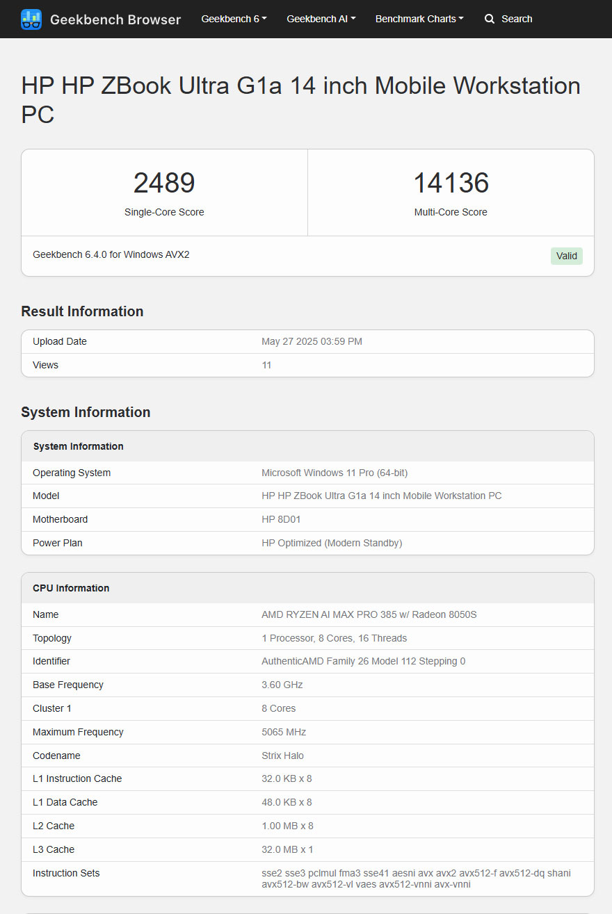 AMD Octa-core Ryzen AI Max Pro 385 Leaked: Affordable Strix Halo Chipset Coming Soon Picture 1