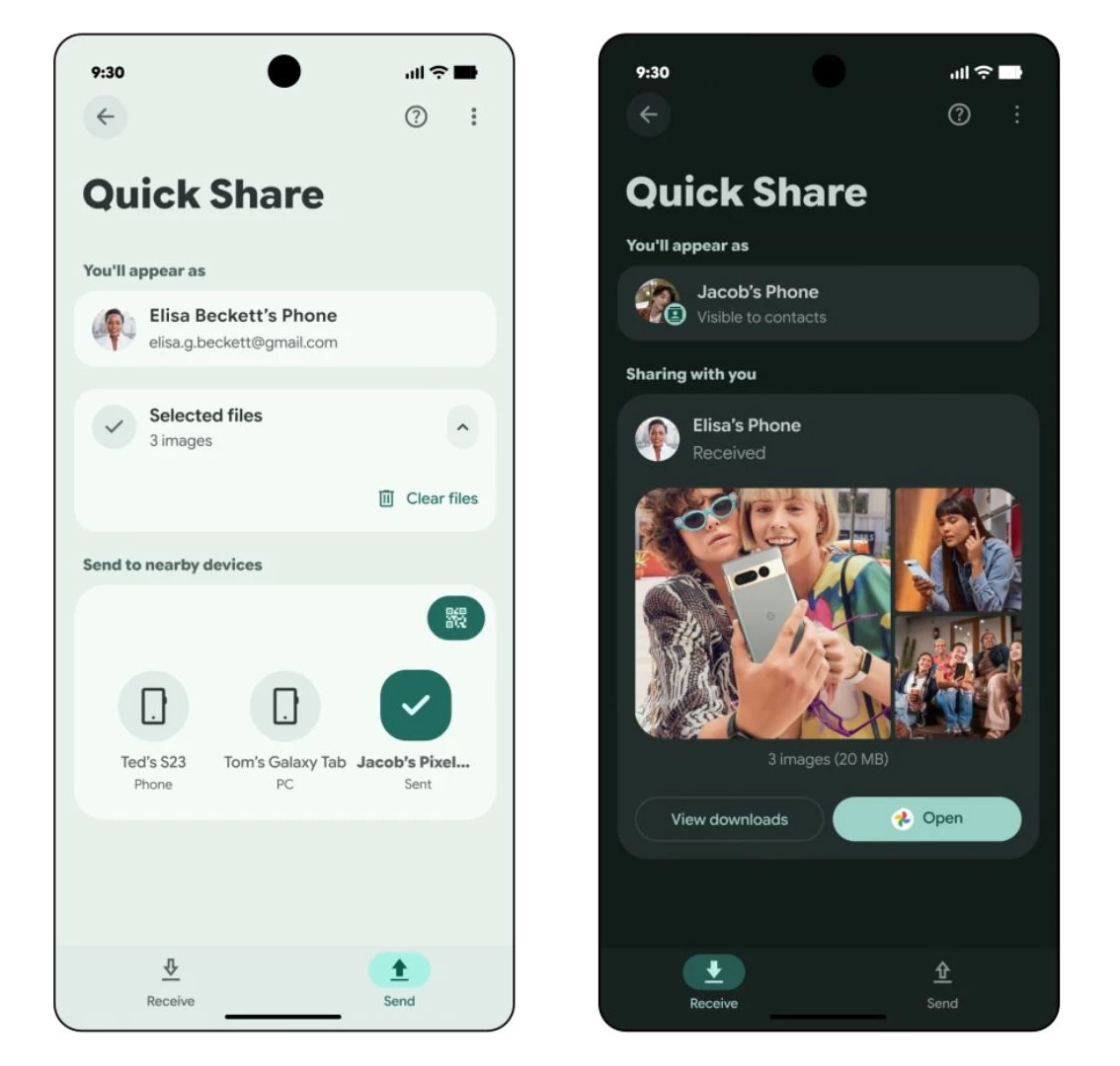 Android adds 2-earphone audio sharing feature, upgrades Gboard, Emoji Kitchen and Quick Share Picture 2