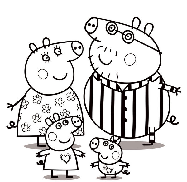 Animal coloring pages for kids, funny pet pictures Picture 13